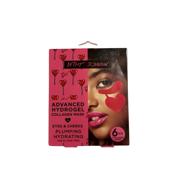Betsey Johnson Advanced Hydrogel Eyes & Cheek Masks - Picture 1 of 1